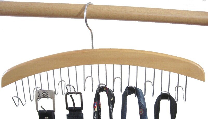 Gürtelhalter oder Krawattenhalter mit 12 Haken  Art.-Nr. 19016